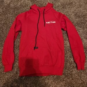 Flag nor fail red hoodie